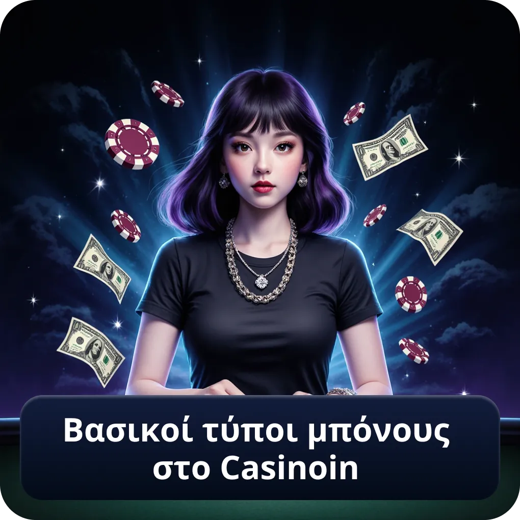 Βασικοί τύποι μπόνους στο Casinoin — Casinoin Bonus κατηγορίες Βασικοί τύποι μπόνους στο Casinoin